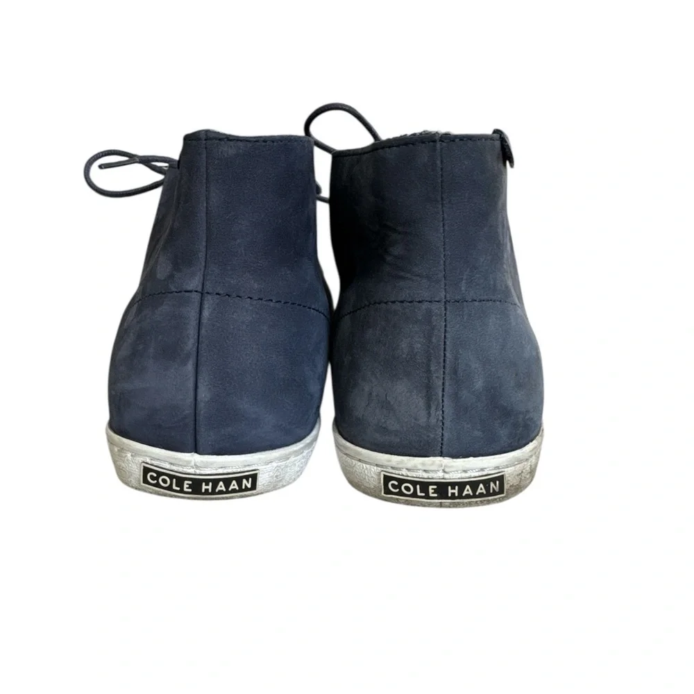 Cole Haan Pinch Maine Lobster Chukka Boots Men’s 12 Navy Suede